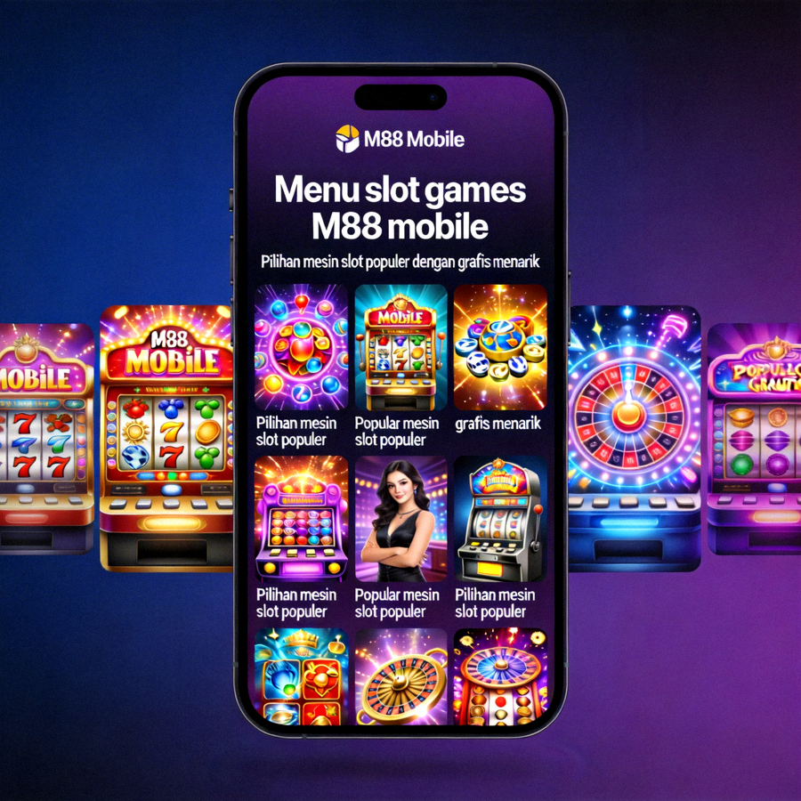 Menu slot games M88 mobile - Pilihan mesin slot populer dengan grafis menarik