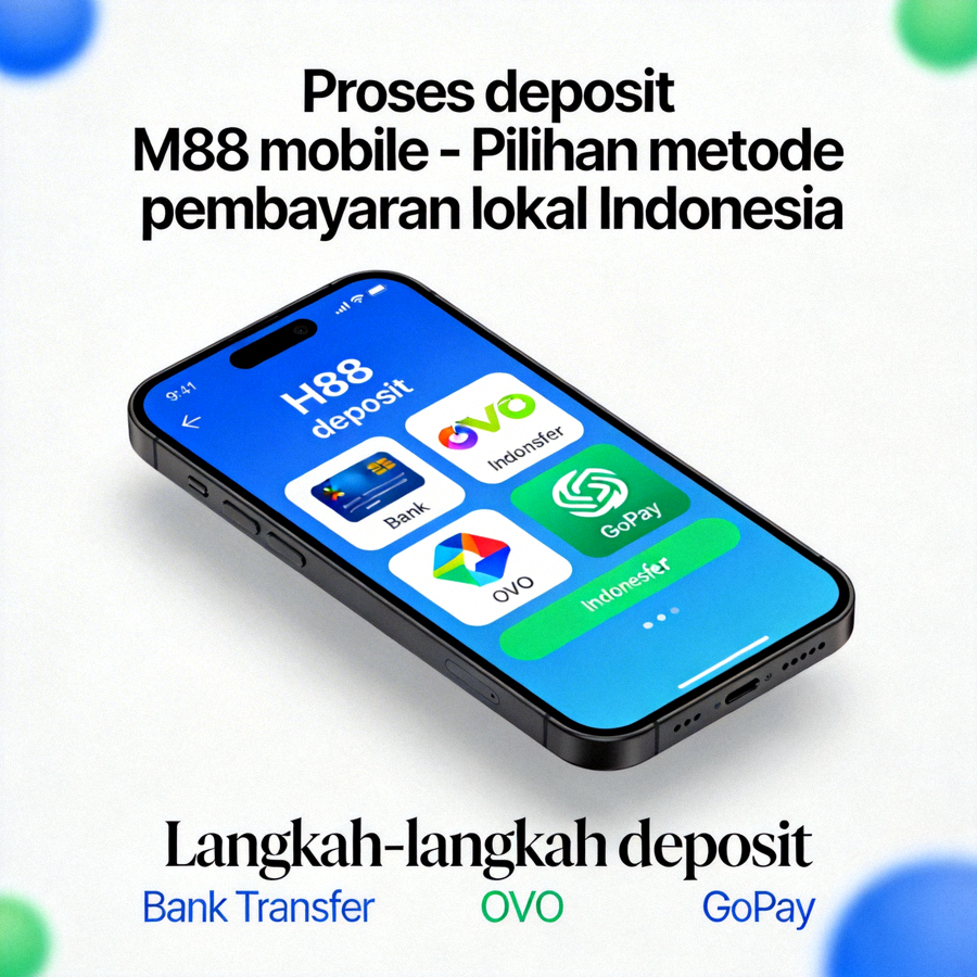 Proses deposit M88 mobile - Pilihan metode pembayaran lokal Indonesia
